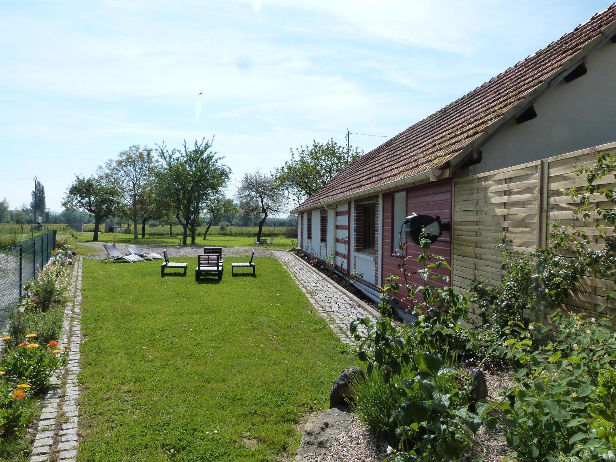 La Martellerie Villa Berville-sur-Seine Exteriör bild
