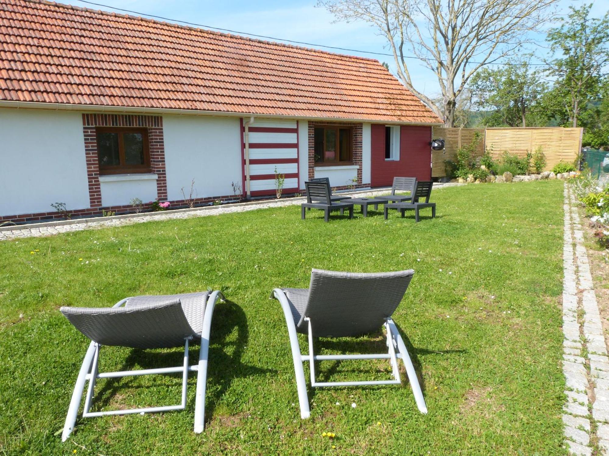 La Martellerie Villa Berville-sur-Seine Exteriör bild