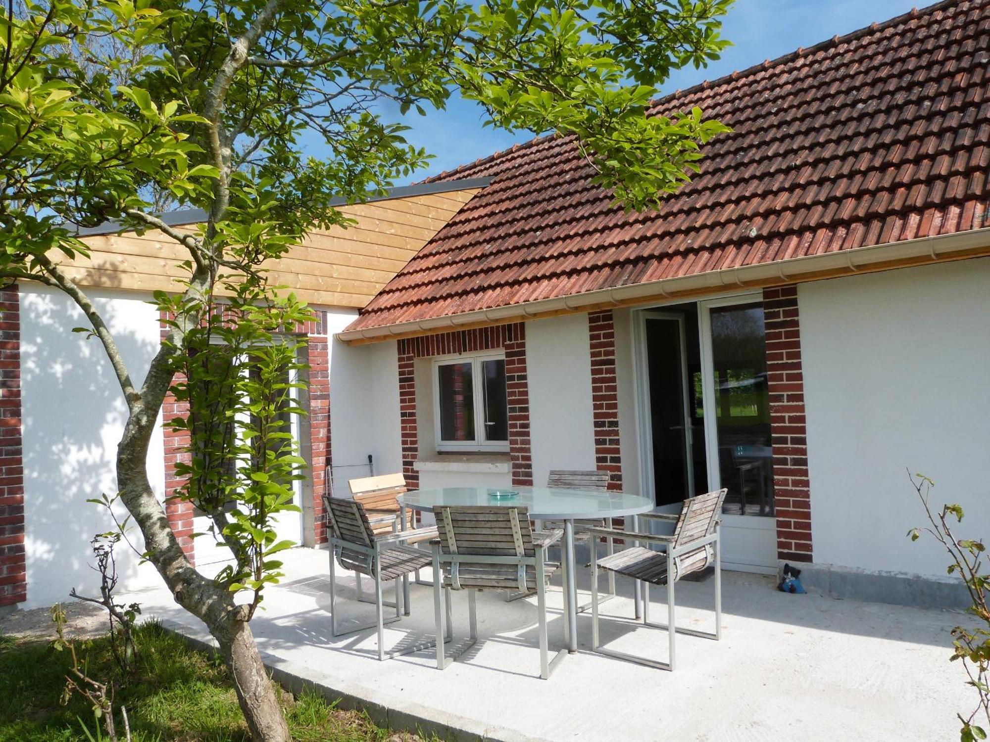 La Martellerie Villa Berville-sur-Seine Exteriör bild